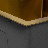 Кухонная мойка ARFEKA ECO AR 600*500 Golden PVD Nano