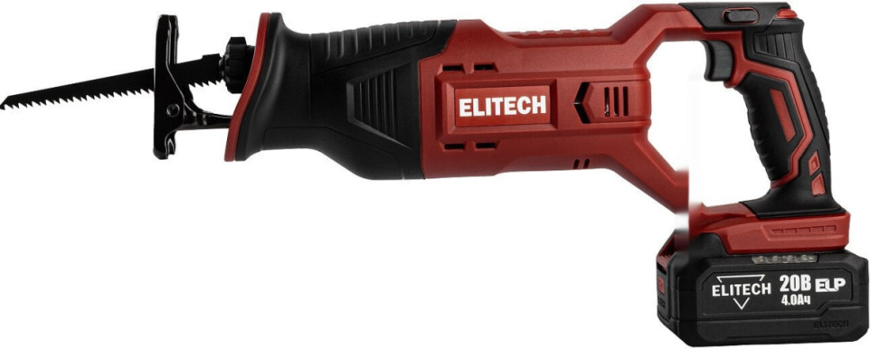 Сабельная пила Elitech ПСА 2030СЛ E2206.026.01 (с 1-им АКБ)
