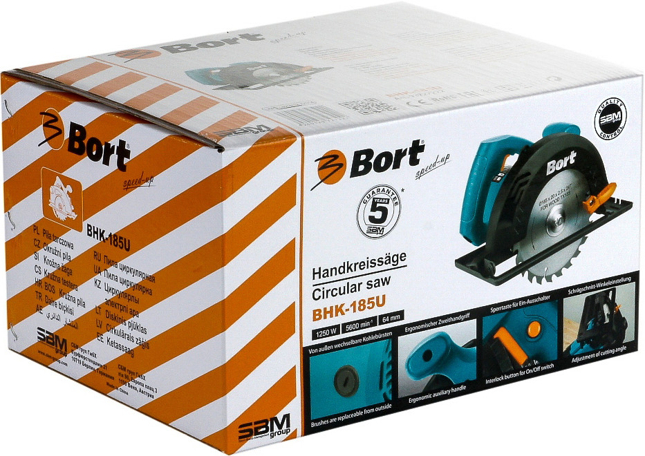 Дисковая пила BORT BHK-185U