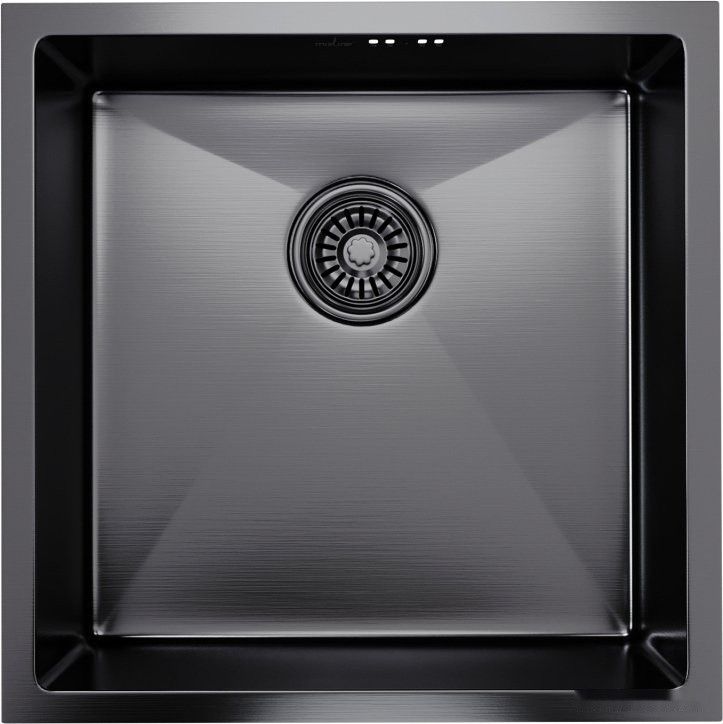 Кухонная мойка Mixline 547226 (черный графит, 3 мм)