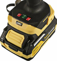 Гайковерт Hanskonner HCD20420BLC (с 1-им АКБ, кейс)