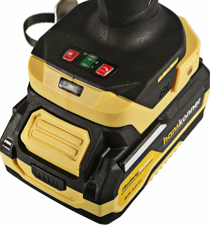Гайковерт Hanskonner HCD20420BLC (с 1-им АКБ, кейс)