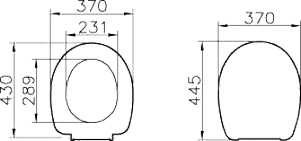 Унитаз Vitra Normus [9773B003-7203]