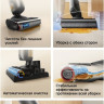 Вертикальный моющий пылесос Trouver Wet and Dry Vacuum K10 Flex Reach HMH20A (евровилка, черный)