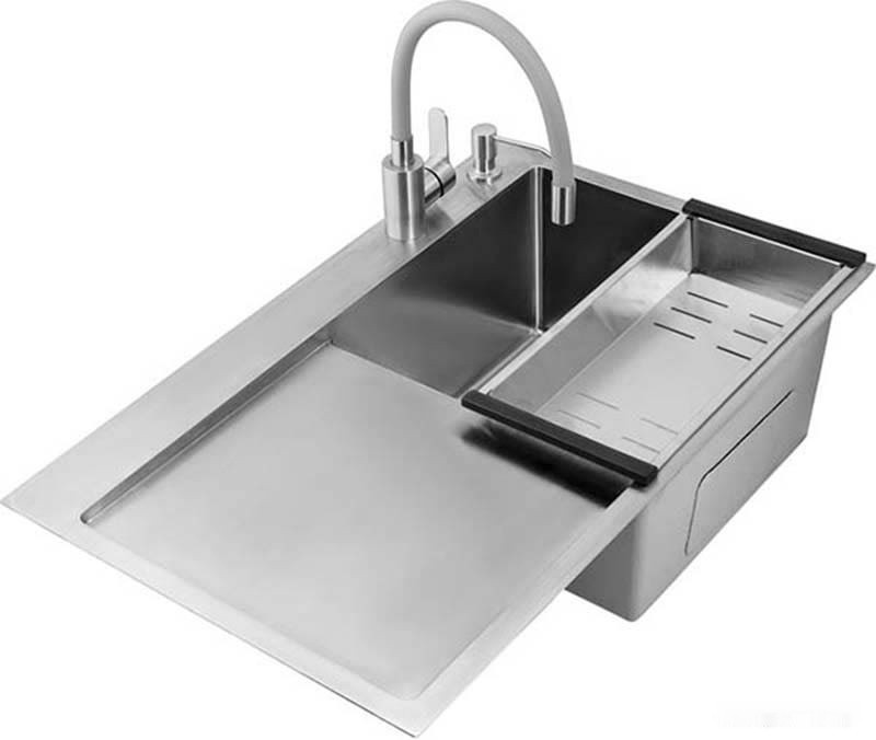 Кухонная мойка Roxen Vespa 560230-70R сатин