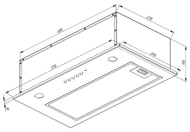 Вытяжка AKPO Micra WK-7 60 BK