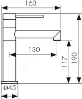 Смеситель Kaiser Vita 43011-2 (черный матовый)