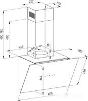 Вытяжка Oasis NB-60W (A)