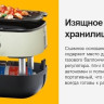 Портативный газовый гриль SAHARA Mini BBQ (серебристый)