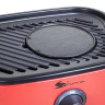 Портативный газовый гриль SAHARA Mini BBQ (серебристый)