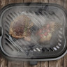 Портативный газовый гриль SAHARA Mini BBQ (серебристый)