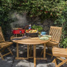 Портативный газовый гриль SAHARA Mini BBQ (серебристый)
