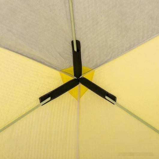 Палатка HELIOS Куб Premium HS-WSCI-P-180YG (зимняя, утепленная)