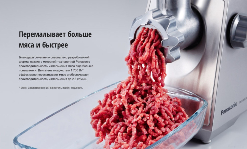 Мясорубка Panasonic MK-GM1700