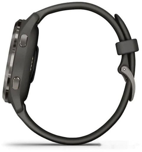 Умные часы Garmin Venu 2S (сланцевая нержавеющая сталь/черный)