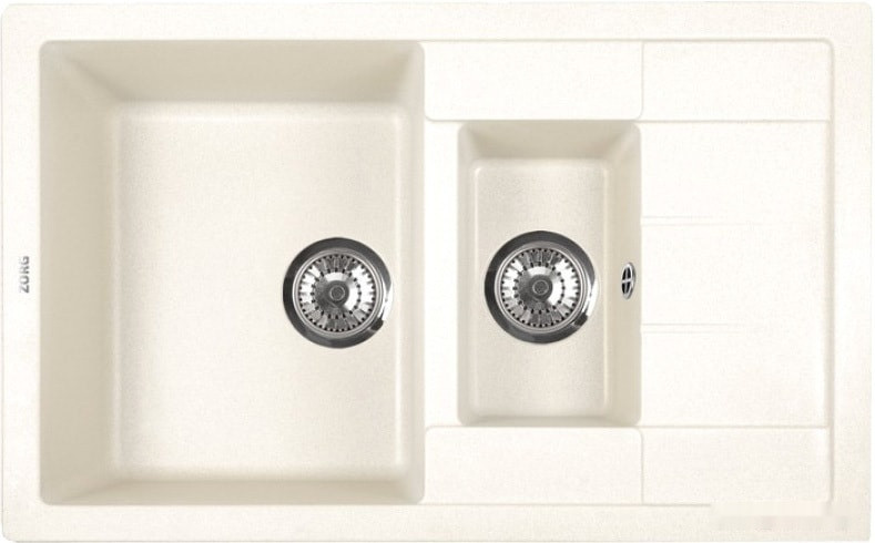 Кухонная мойка Zorg Luka 109 (сливочная ваниль)