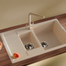 Кухонная мойка Zorg Luka 109 (сливочная ваниль)