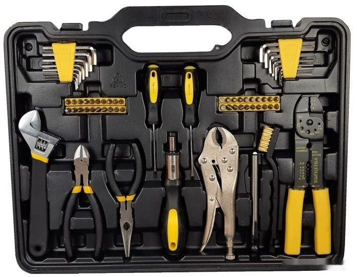 Универсальный набор инструментов Zitrek SHP123 (123 предмета)