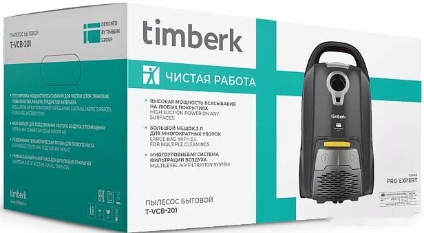 Пылесос Timberk T-VCB-201