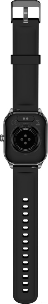 Умные часы Amazfit Pop 3S (черный, с силиконовым ремешком)