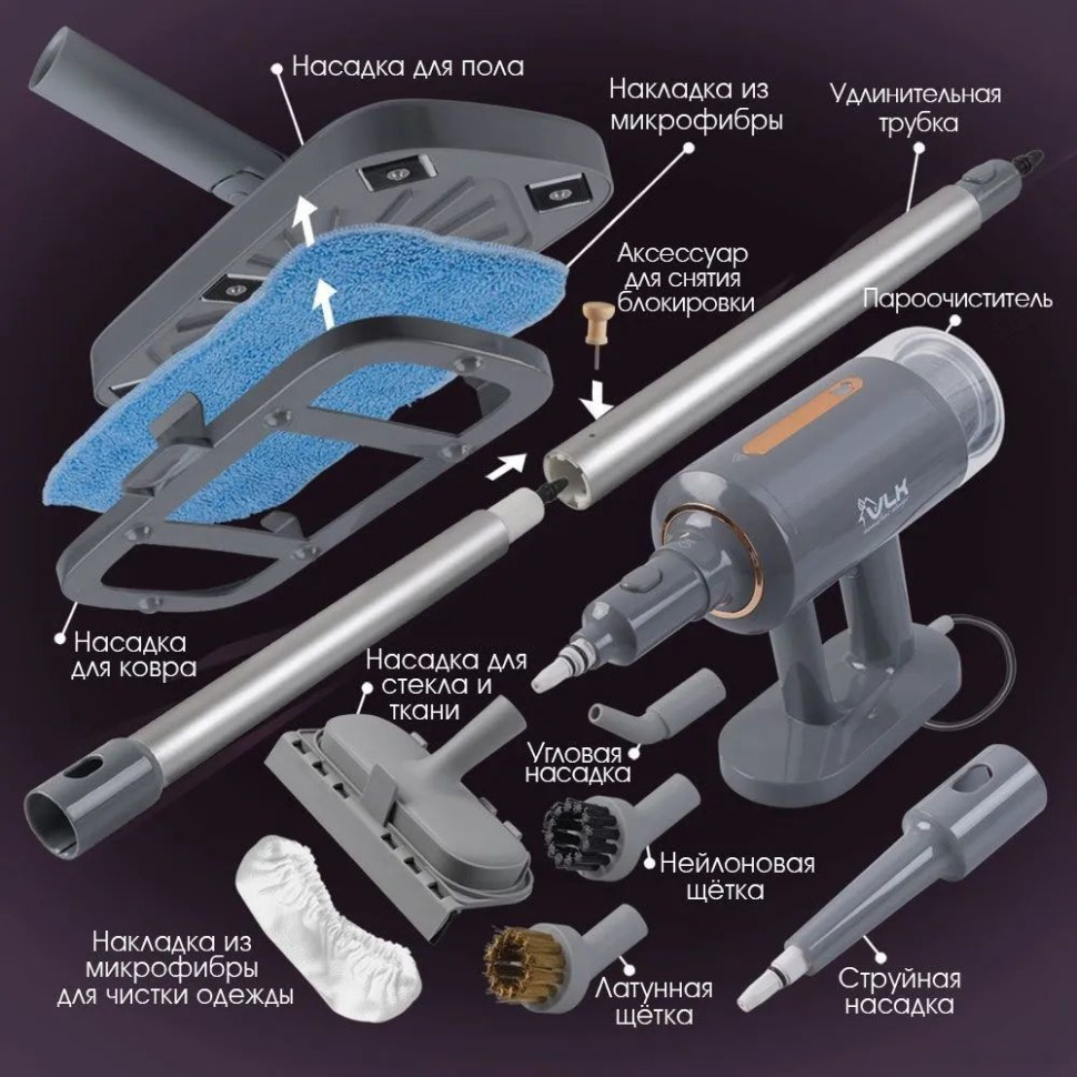 Паровая швабра VLK Rimmini 8200