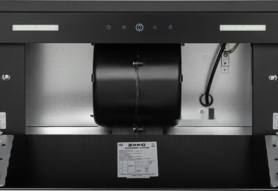 Вытяжка Zorg Addu 1060 60 S (черный)