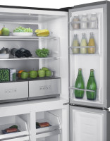 Холодильник с морозильником Korting KNFM 84799 GN