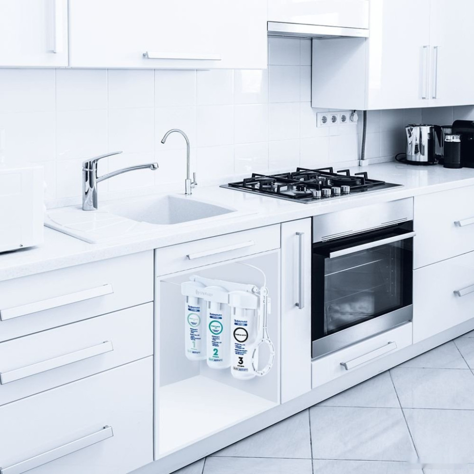 Стационарная система "под мойкой" Барьер Профи Жесткость Х2