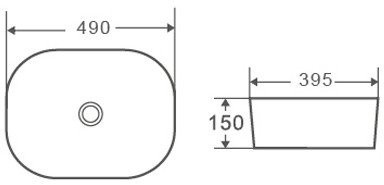 Умывальник D&K Venice DT1020116 (белый)