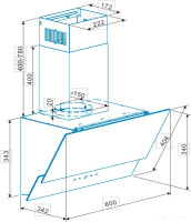 Вытяжка CATA AG4-A600 GBK 02027510