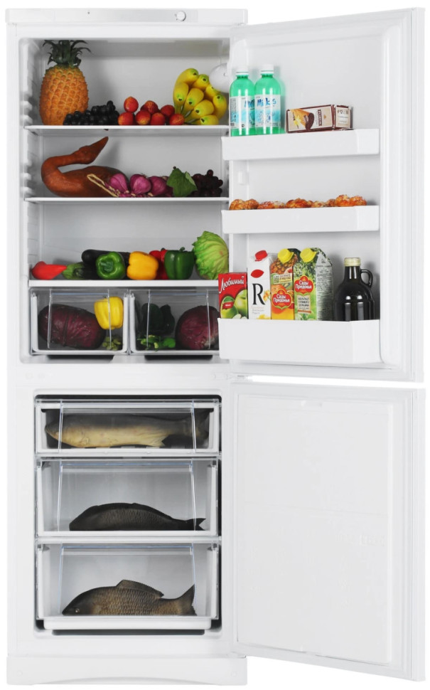 Холодильник с морозильником Stinol STS 167 E