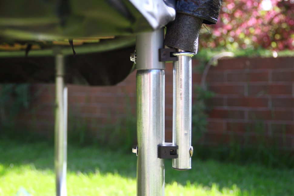 Батут V2 Trampoline Redline 10FT 312 см (с внешней сеткой и лестницей)