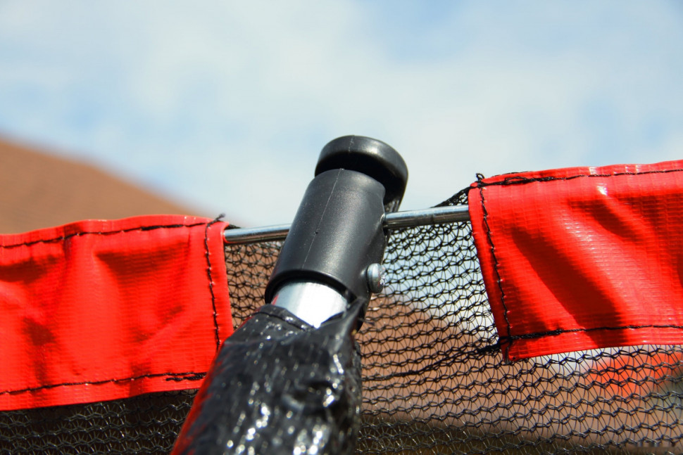 Батут V2 Trampoline Redline 10FT 312 см (с внешней сеткой и лестницей)