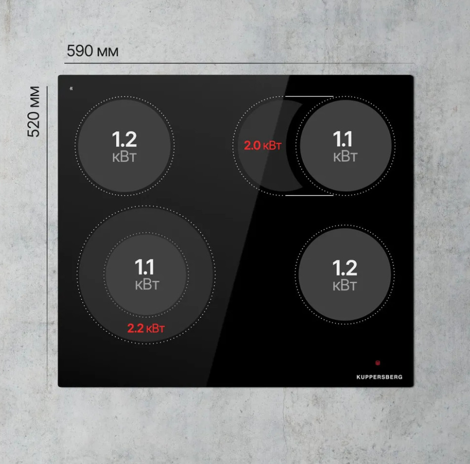 Варочная панель Kuppersberg ECS 624