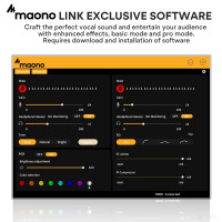 Проводной микрофон Maono DM30 (белый)