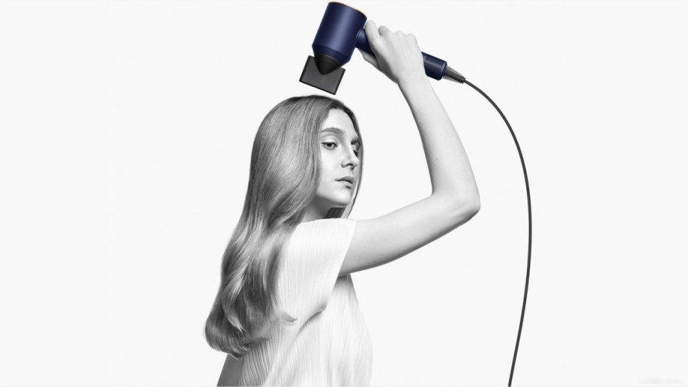 Фен Dyson HD15 Supersonic (с переходником на евровилку, берлинская лазурь/топаз)