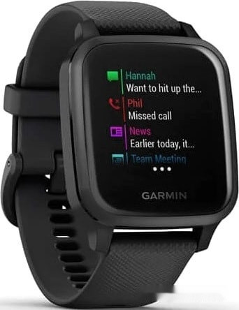 Умные часы Garmin Venu Sq Music (черный)