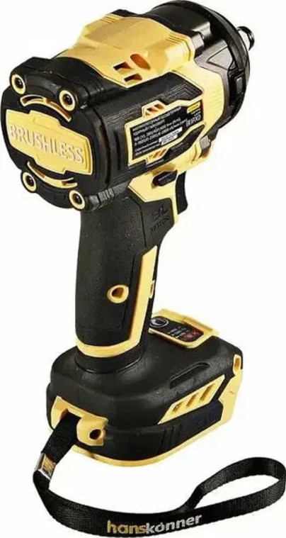 Гайковерт Hanskonner HCD20600BL (без АКБ)