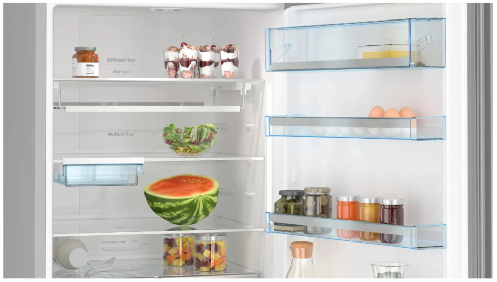 Холодильник с нижней морозильной камерой Bosch Serie 6 KGN56LB31U