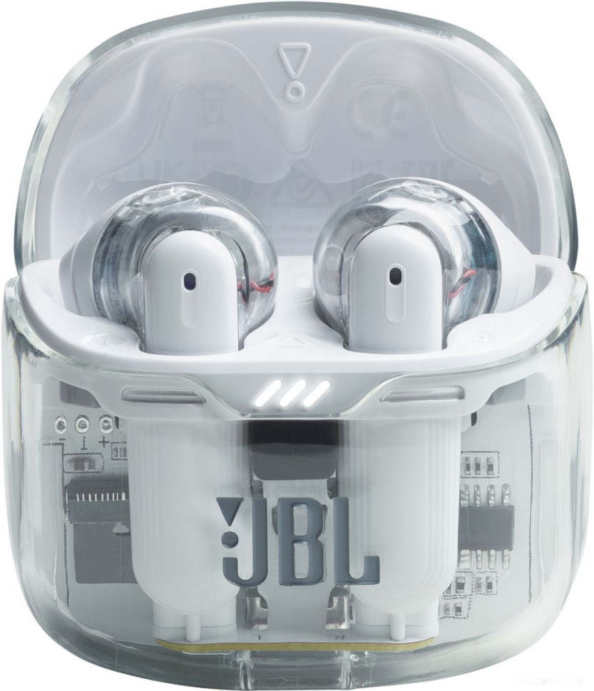 Наушники JBL Tune Flex Ghost (белый)