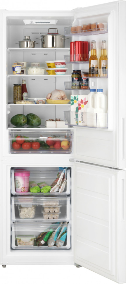 Холодильник с нижней морозильной камерой Weissgauff WRK 190 W Full NoFrost