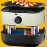 Портативный газовый гриль SAHARA Mini BBQ (черный)