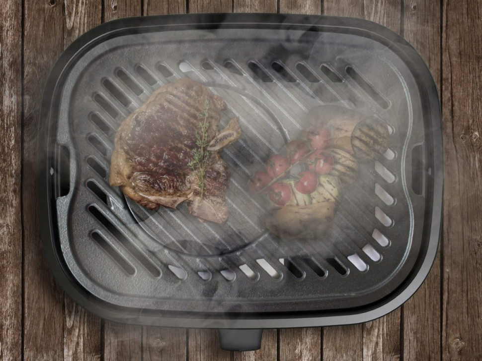 Портативный газовый гриль SAHARA Mini BBQ (черный)