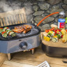 Портативный газовый гриль SAHARA Mini BBQ (черный)