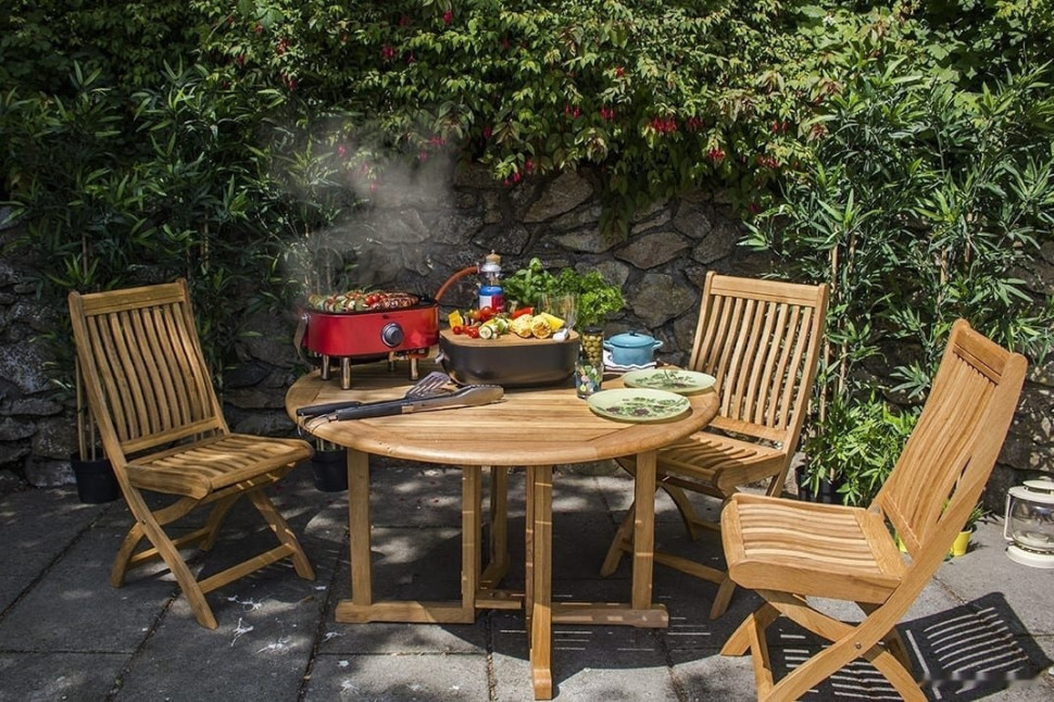 Портативный газовый гриль SAHARA Mini BBQ (черный)