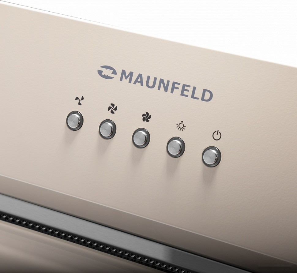 Вытяжка Maunfeld Trapeze 602IG (бежевый)