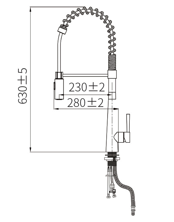 Смеситель Zorg ZRN 980096 (inox)