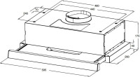 Вытяжка Weissgauff TEL 06 1M BM