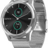 Гибридные умные часы Garmin Vivomove Luxe (серебристый)
