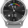 Гибридные умные часы Garmin Vivomove Luxe (серебристый)